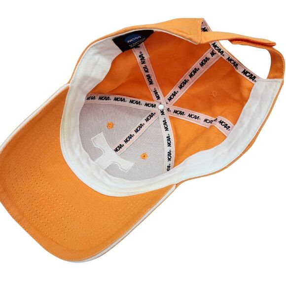 Signatures NCAA Tennessee Vols Mens Strapback Hat Cap Orange White Football - Picture 6 of 10